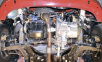 Защита двигателя и КПП FIAT Panda (2003-2012) 1,1; 1,2; 1,3D 1