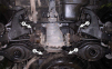 Защита дифференциала NISSAN Pathfinder (2005-2014) 0