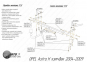 Фаркоп стандартний OPEL Astra H (2004+) хетчбек 1