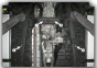 Защита РКПП MITSUBISHI L200 (2006-2015) 3,0; 2,5TD 1