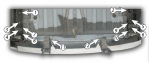 Фаркоп стандартний MAZDA MPV II (2000-2006) 1