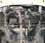 Защита двигателя и КПП FIAT Panda (2003-2012) 1,1; 1,2; 1,3D 0