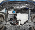 Защита двигателя и КПП HYUNDAI Sonata (2014-2019) поверх штатного пластика 0