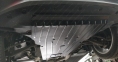 Захист двигуна та КПП AUDI SQ5 (2012-2016) поверх штатного пластику 0