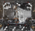 Защита двигателя и КПП FORD Tourneo (Transit) Connect (2013-2019)1,6DCi; 2,5; 1,5 0