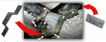 Захист диференціалу ACURA RDX (2007-2012) 2,3 3