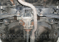 Защита дифференциала MITSUBISHI Outlander (2003-2008) 2,0; 2,4 0