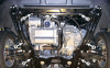 Защита двигателя и КПП CITROEN C8 (2002-2008) 2,2; 3,0 0