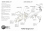 Фаркоп стандартный FORD Ranger (2012-2022) 1