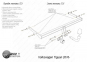 Фаркоп стандартный VOLKSWAGEN Tiguan (2016-2020+) 0