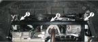 Защита двигателя и КПП VOLKSWAGEN Polo (2010-2017) 1,4; 1,6; 1,2TDi 3
