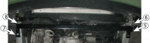Защита двигателя и КПП OPEL Movano (1998-2010) 2,3CDi 2