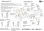 Фаркоп стандартный MITSUBISHI L200 (1996-2017+) 1
