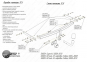 Фаркоп швидкознімний VOLKSWAGEN Jetta (2011-2019) седан + USA 4