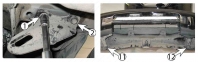 Фаркоп быстросъемный TOYOTA RAV4 (2006-2013) SWB (номерной знак на бампере) 6