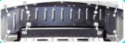 Защита радиатора MERCEDES-BENZ ML-class W166 (2011+) 3,5; 5,5 0