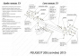 Фаркоп стандартный PEUGEOT 208 (2012+) хэтчбек 1