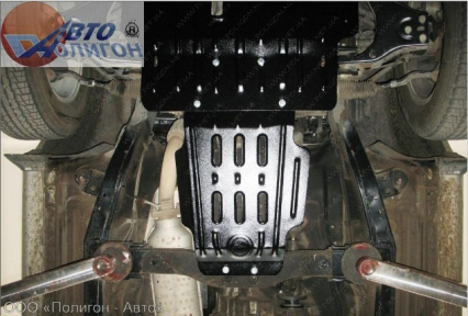 Защита КПП KIA Sorento (2002-2006) 2,4; 3,5; 2,5D