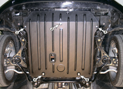 Защита двигателя и КПП HONDA Civic (2006-2011) купе 1,8; 2,0 США