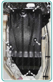 Защита КПП BMW F20 (2011-2019) 2,0D; 4x4, МКПП