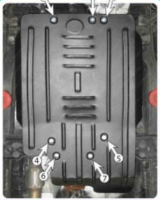 Защита КПП, РКПП DODGE Nitro (2006-2011) 2,8CRD; 3,7CRD