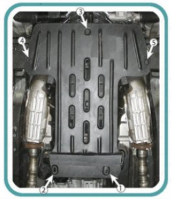 Защита КПП INFINITI EX35 (2007+) 3,5