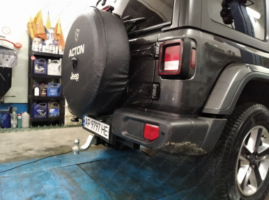 Фаркоп быстросъемный JEEP Wrangler JL (2018+)
