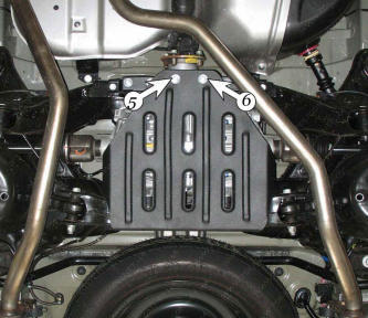 Защита дифференциала ACURA MDX (2007-2013) 3,7
