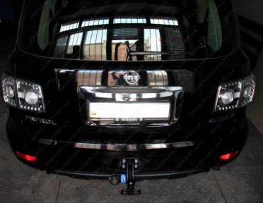 Фаркоп под штатный крепеж NISSAN Patrol Y62 (2010+) (арабская сборка)