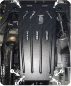 Защита АКПП FORD Mustang (2014+) 2,3