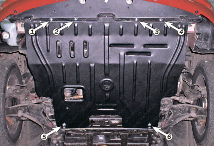 Захист двигуна та КПП CHRYSLER Neon (2000-2005) 2,4; 2,0