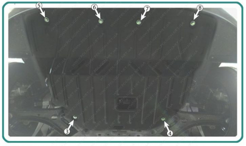 Захист двигуна та КПП HYUNDAI I10 (2019+)