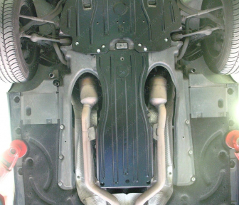 Защита КПП MERCEDES-BENZ S-class W221 (2006+) задний привод