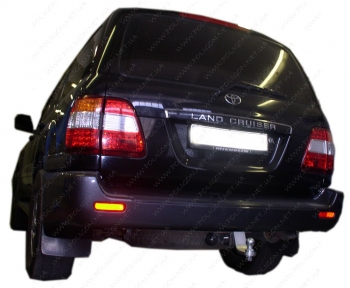 Фаркоп быстросъемный под штатный крепеж TOYOTA Land Cruiser 100 (1998-2007)
