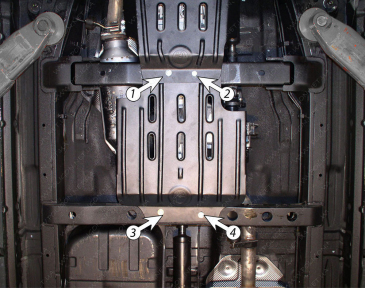Защита РКПП KIA Sorento (2006-2009) 2,5D