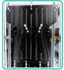 Защита двигателя DONGFENG C32/C31 (2020-)