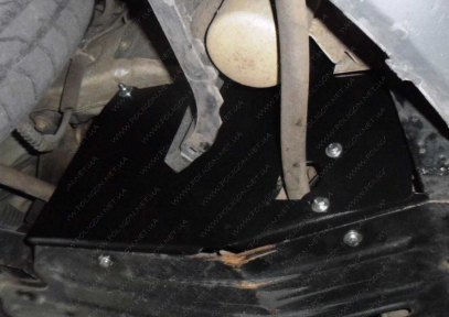 Защита шкивов FORD Tourneo (Transit) Connect (2002-2013) 1,8; 1,8D