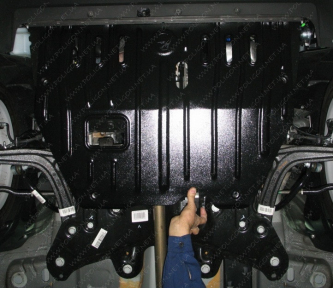Защита двигателя и КПП FIAT 500 (2007-2013+) 1,2