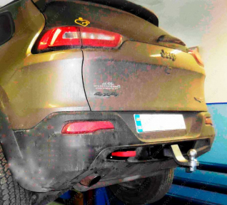 Фаркоп швидкознімний JEEP Cherokee TRAILHAWK (2014+)