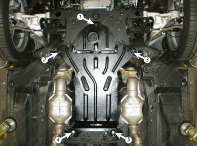 Захист КПП INFINITI M35 (2005-2010)