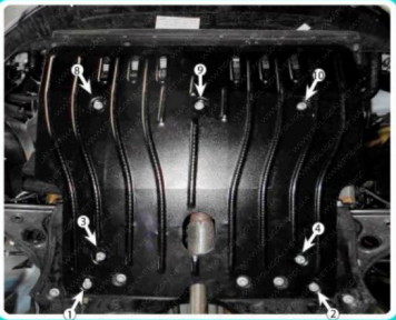 Защита двигателя и КПП FIAT Punto (2012-2018) 1,3D