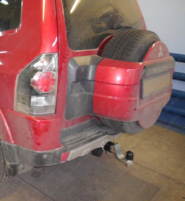 Фаркоп быстросъемный (усиленный) MITSUBISHI Pajero Wagon (2007+)