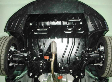 Защита двигателя и КПП SKODA Fabia (1999-2007) 1,2; 1,4; 1,6 HTP