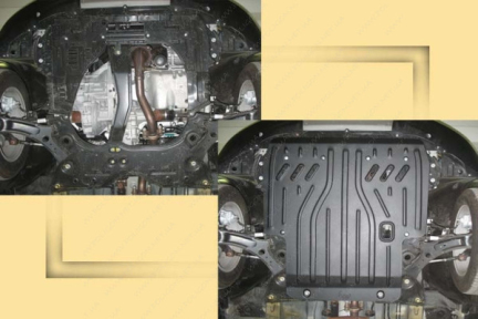 Защита двигателя и КПП FIAT Sedici (2006-2014) 1,6 4x4 МКПП