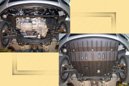 Защита двигателя и КПП FORD Fiesta (2003-2009)