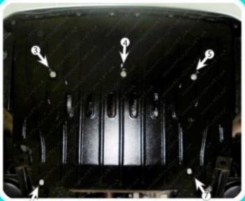 Захист двигуна та КПП CITROEN C3 (2017+) 1,2