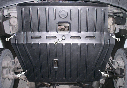 Защита двигателя и КПП FORD Taurus (1995-1999)  3,0
