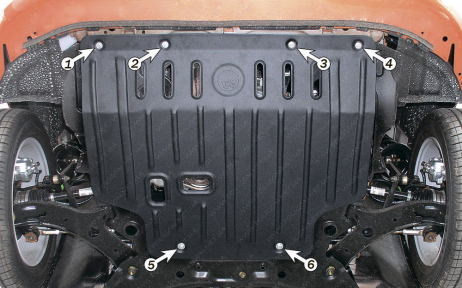 Защита двигателя и КПП SUZUKI Swift (1996-2004) 1,3