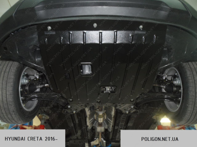 Захист двигуна та КПП HYUNDAI Creta (2015+) 1,6, 2,0