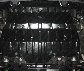 Защита радиатора TOYOTA Land Cruiser Prado 150 (2010-2018) 2,7; 4,0; 2,8D; 3,0D